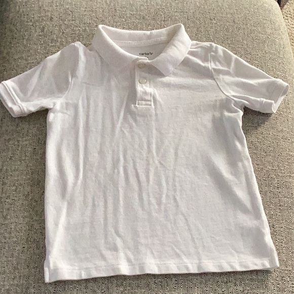 Red sweater with white polo shirt 🟫 - Picture 6 of 8